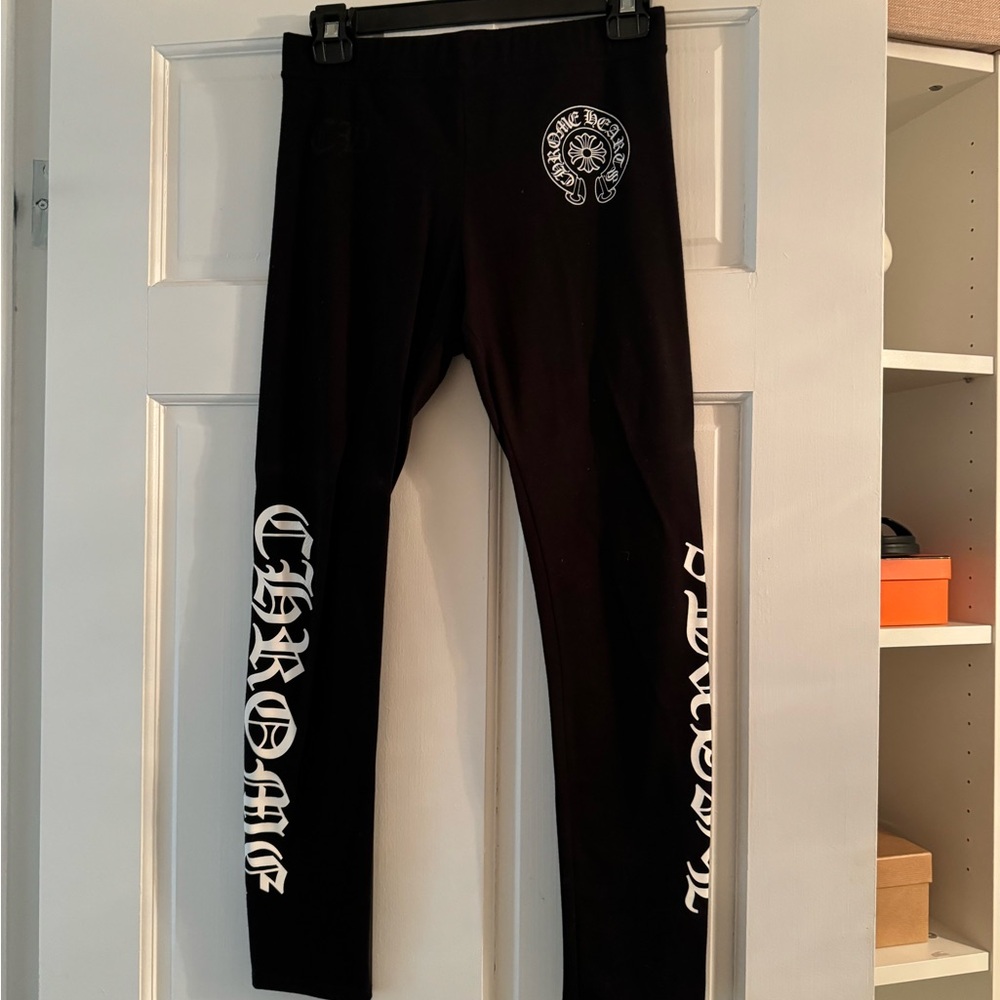 Chrome Hearts Black Leggings